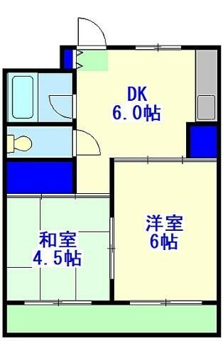 第３吉岡マンションの間取り