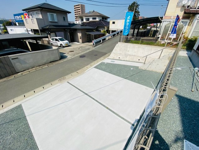 よかタウン／東区西原２丁目３期／１号棟の駐車場|駐車場は２台可能