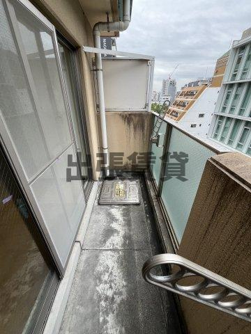 仲介手数料０円！アル・ドゥ・6のバルコニー