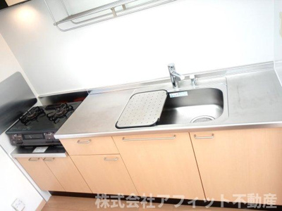 【キッチン】 | エリーゼ | 二口ガスコンロ