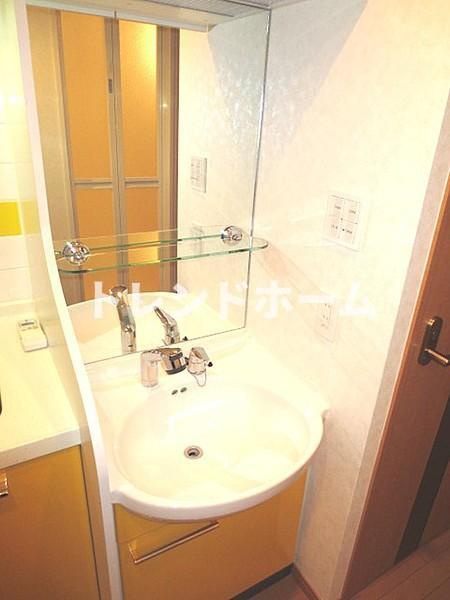 プレサンス心斎橋モデルノの独立洗面台|選べる家電プランあり！！