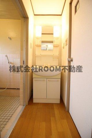 M’ｓの洗面所|スペースが確保できる洗面所です