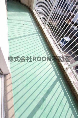 M’ｓのバルコニー|広々としたバルコニーです