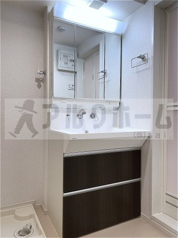 ブライトレジデンスの独立洗面台