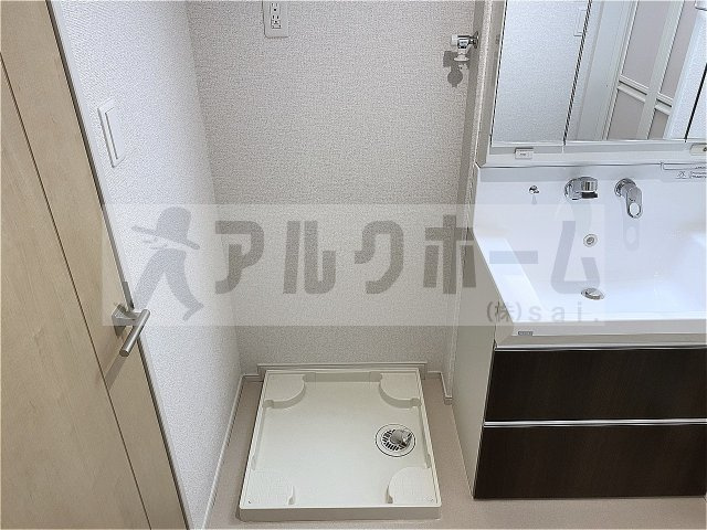 ブライトレジデンスの洗面所