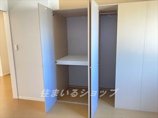 広島市安佐北区口田南６丁目のアパートの収納|クローゼット