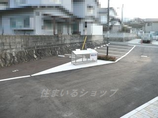 広島市安佐北区口田南６丁目のアパートの駐車場