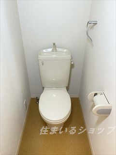 広島市安佐北区口田南６丁目のアパートのトイレ|コンセントあり