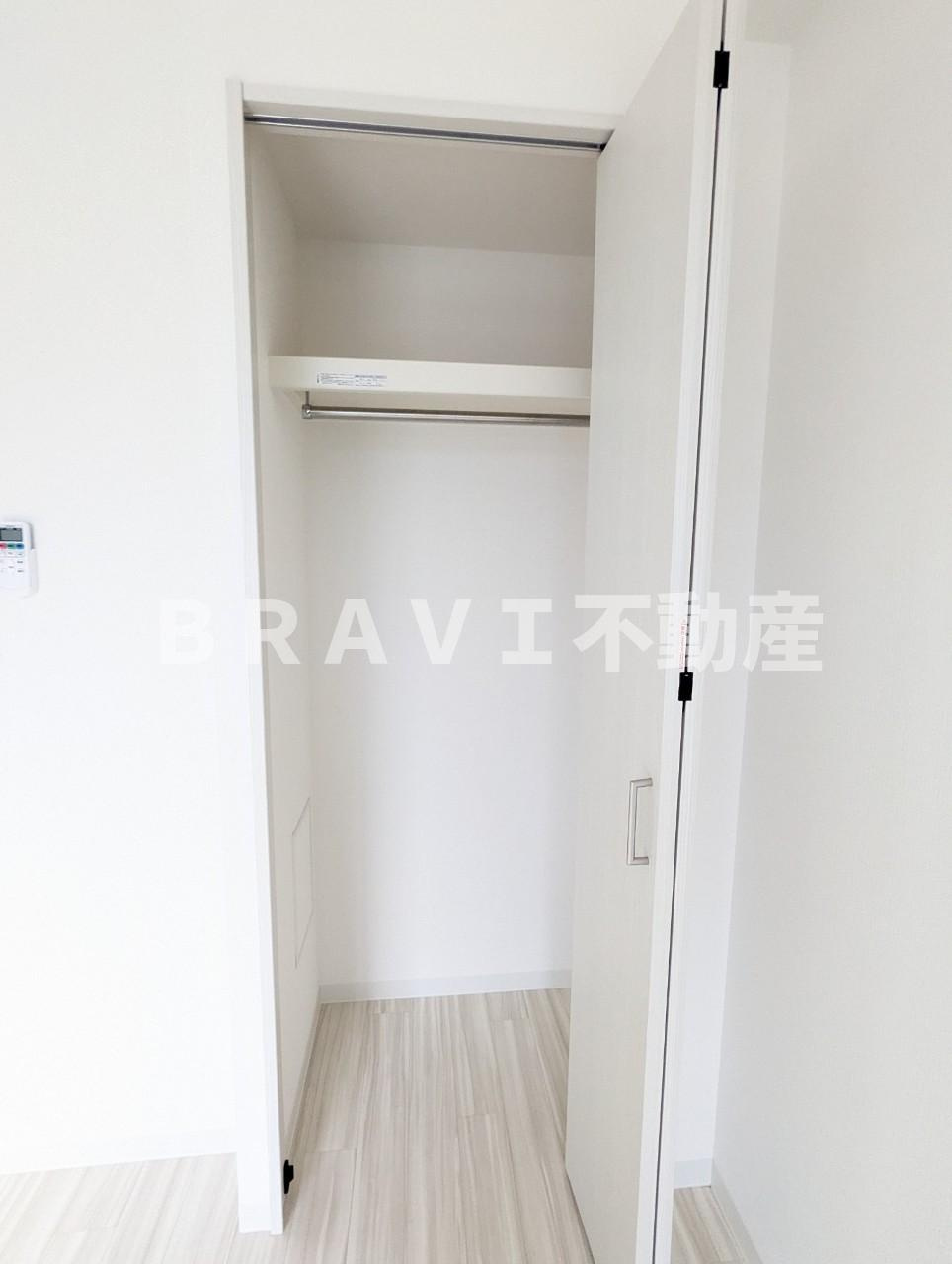 エグゼ大阪城イースト BRAVI不動産の収納