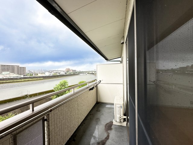 セレス薊野のバルコニー