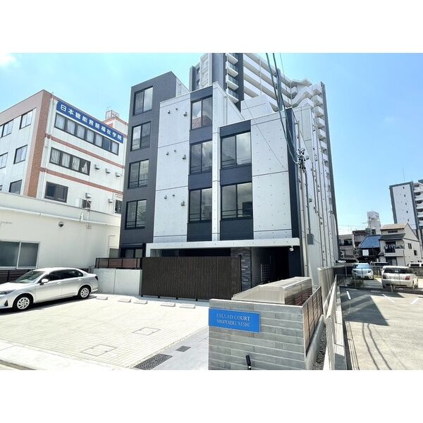 名古屋市中村区若宮町１丁目の賃貸マンションの外観|おしゃれな外観です