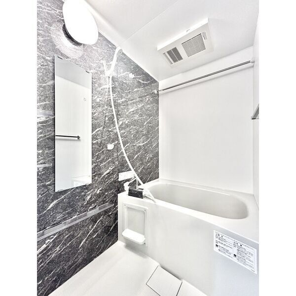 名古屋市中村区若宮町１丁目の賃貸マンションの浴室|日々の疲れを癒すお風呂付です