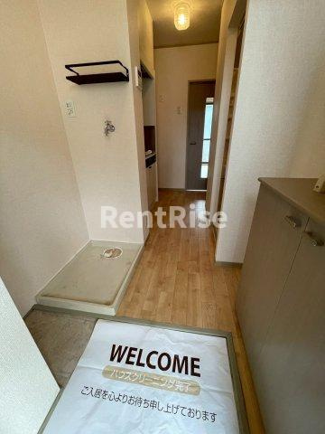 ハイムマエダの玄関