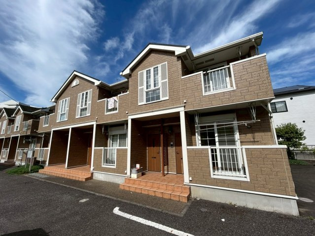 知立市新林町東新切のアパートの外観パース