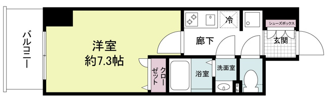 【間取り】 | アプリーレ松屋町