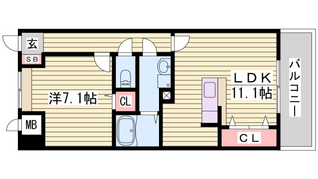 ヴィダ・アルボレスの間取り