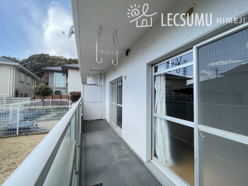 エメラルドマンション西今宿のバルコニー