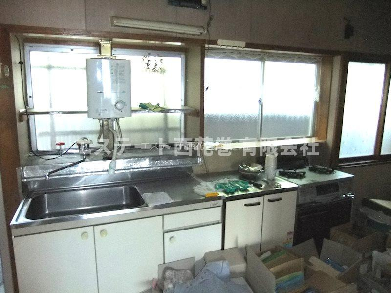 花巻市高木第15地割　土地建物のキッチン