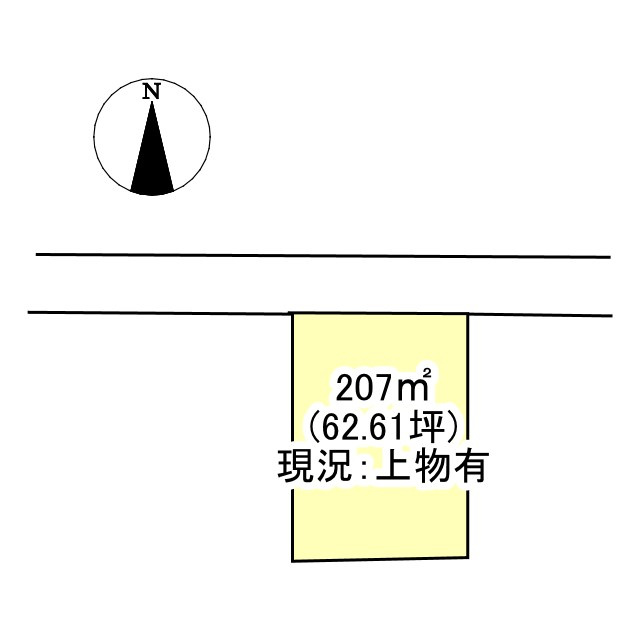 売土地の土地図
