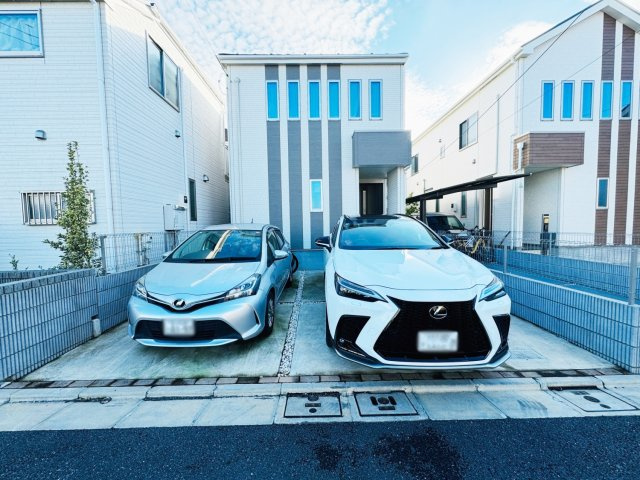 【外観】 | 練馬区西大泉4丁目　中古一戸建住宅　（保谷店） | カースペース2台分ございます