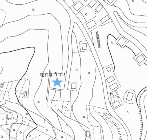 Villa Town紀ノ郷①の土地図