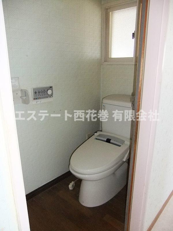 花巻市中北万丁目　土地建物のトイレ