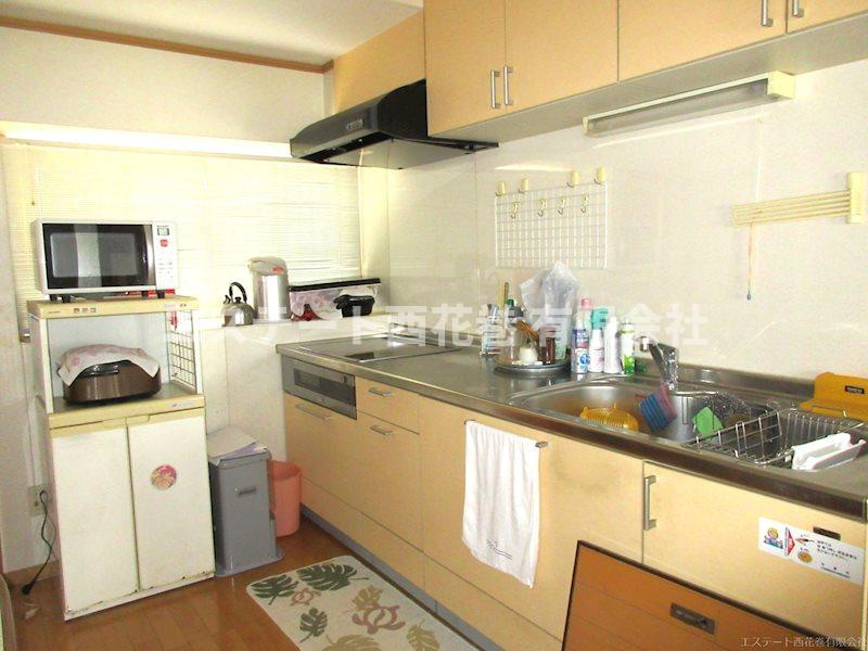 花巻市円万寺字下中野　土地建物のキッチン