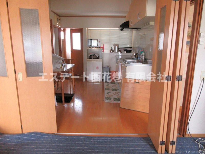 花巻市円万寺字下中野　土地建物のキッチン