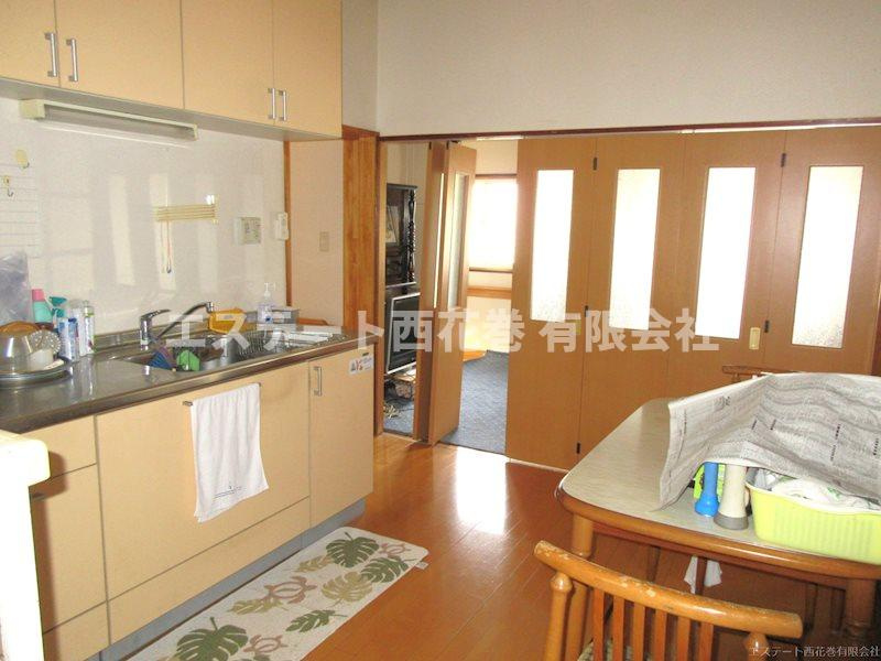 花巻市円万寺字下中野　土地建物のキッチン