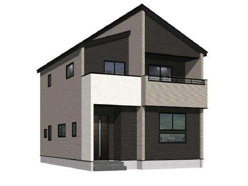 よかタウン　岡山市北区津高【仲介手数料無料】の外観パース