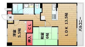 オークヒルズ山口の間取り