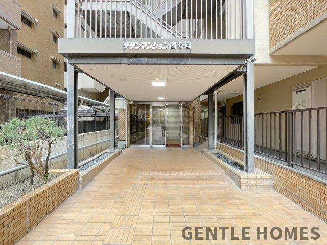 チサンマンション西公園のエントランス