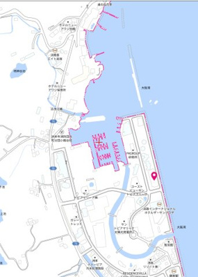 【地図】 | コーストビューサントピア