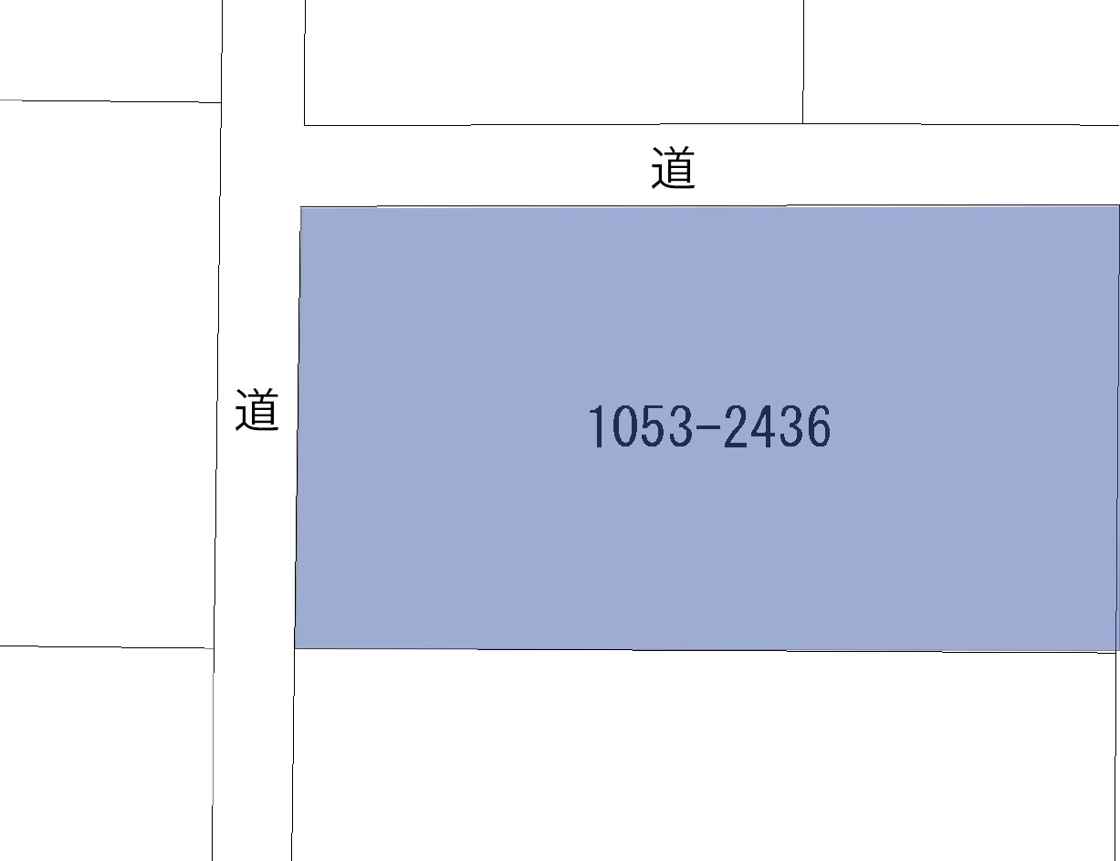 浅間高原台別荘地①の土地図