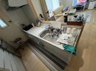 菅相塚町　中古一戸建てのキッチン|システムキッチン
■物件内覧・資金計画相談・住宅ローン相談、リフォーム相談、お問合せ受付中■
※当日・翌日のご内覧、ご相談はお電話でのお問合せがスムーズです！