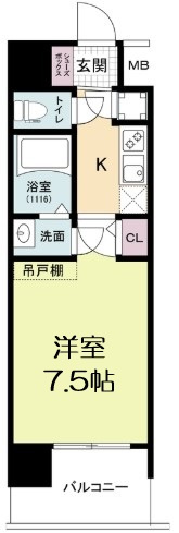 【間取り】 | セレニテ東三国ミラク