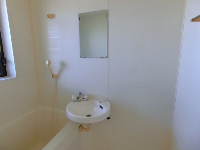 スカイコート求名の洗面所