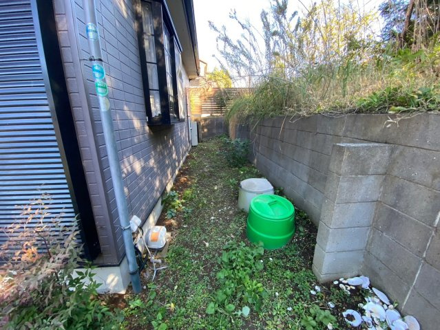 八街市滝台　中古戸建の庭
