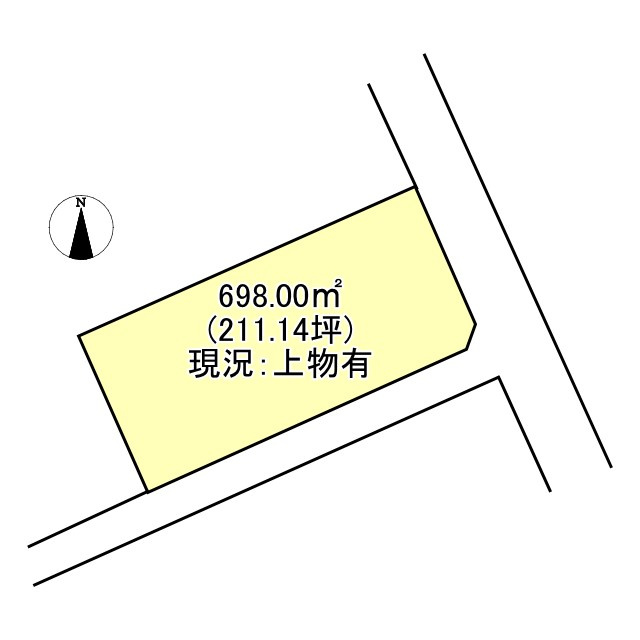 売土地の土地図