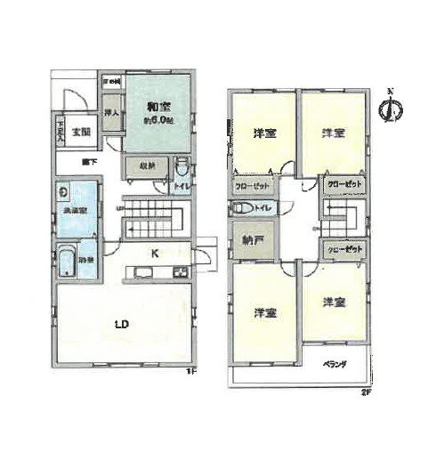 ６１６５２　瑞穂市別府中古戸建て