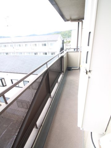 ソレーユYAMADAのバルコニー