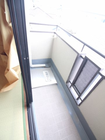 ソレーユYAMADAのバルコニー