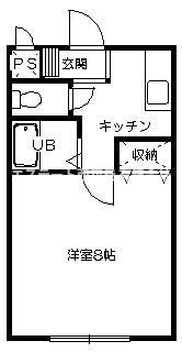 チェリーハイツⅠの間取り