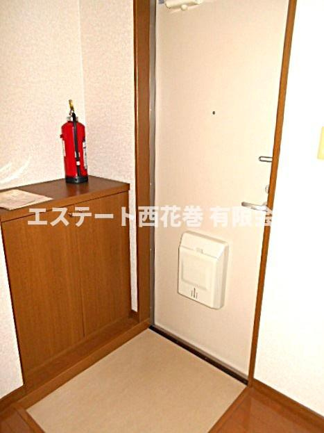 チェリーハイツⅠの玄関