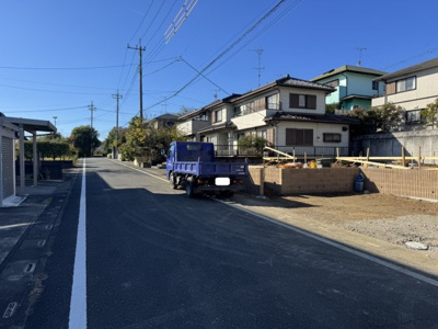 【前面道路含む現地写真】 | 熊谷市船木台５丁目　 | 現地前面道路（2024年11月25日）撮影