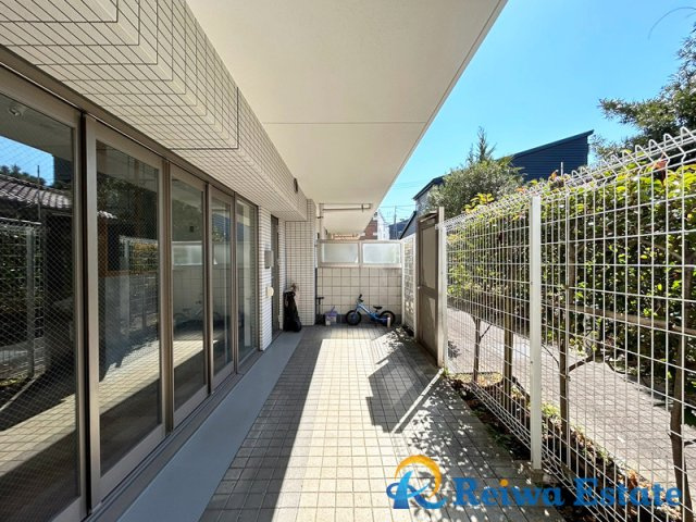 クリオ茅ヶ崎柳島海岸のバルコニー