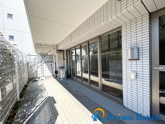 クリオ茅ヶ崎柳島海岸のバルコニー