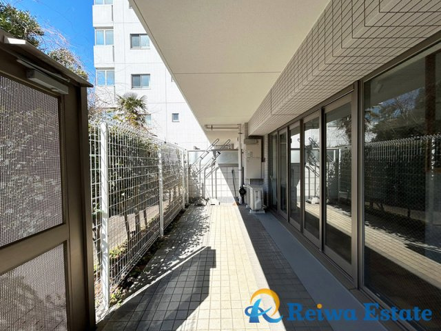 クリオ茅ヶ崎柳島海岸のバルコニー