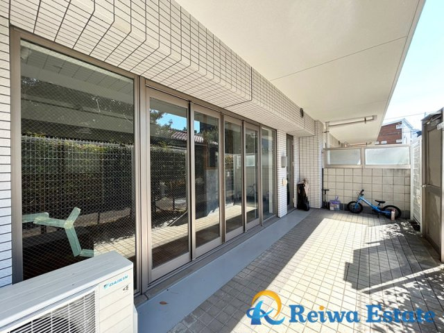 クリオ茅ヶ崎柳島海岸のバルコニー