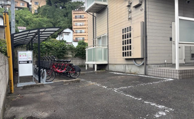 【設備】 | ヴィラマール向山 | 敷地内にDATE BIKEのポートがございます！